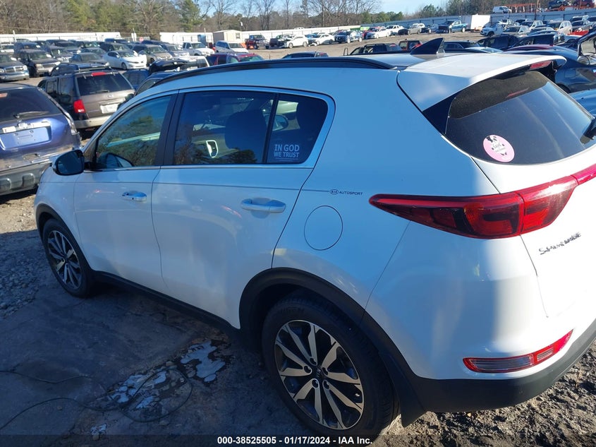 VIN KNDPN3AC4J7396372 2018 KIA SPORTAGE EX