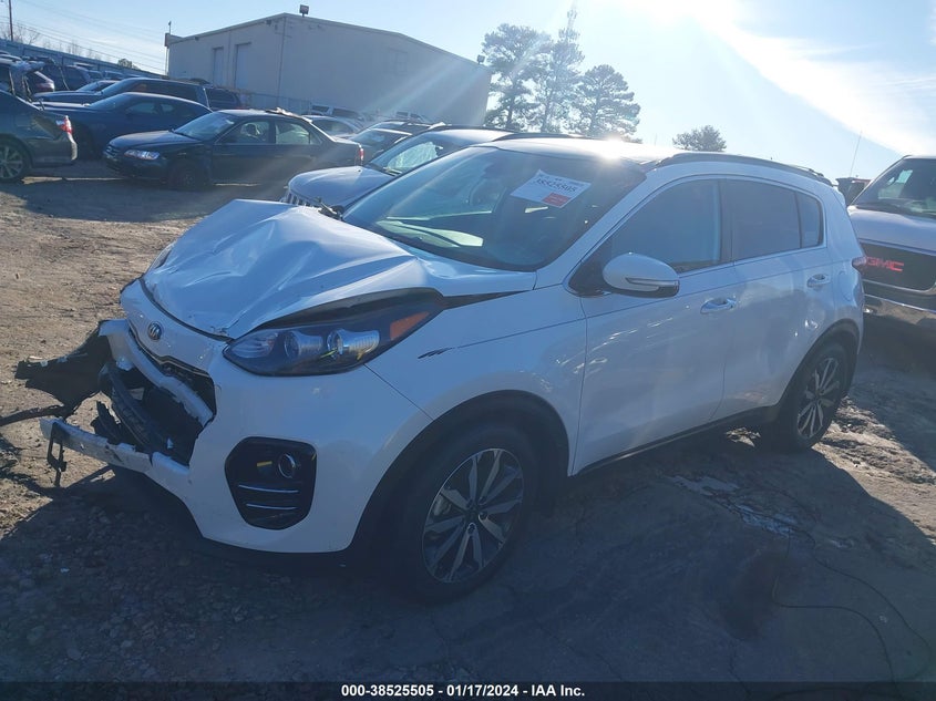 VIN KNDPN3AC4J7396372 2018 KIA SPORTAGE EX