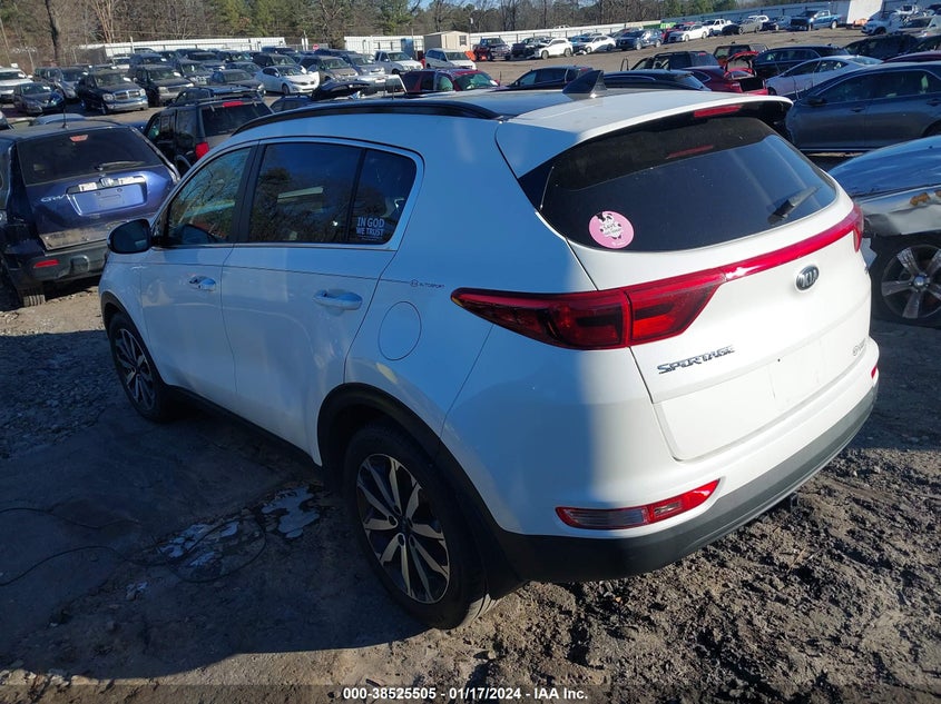 VIN KNDPN3AC4J7396372 2018 KIA SPORTAGE EX