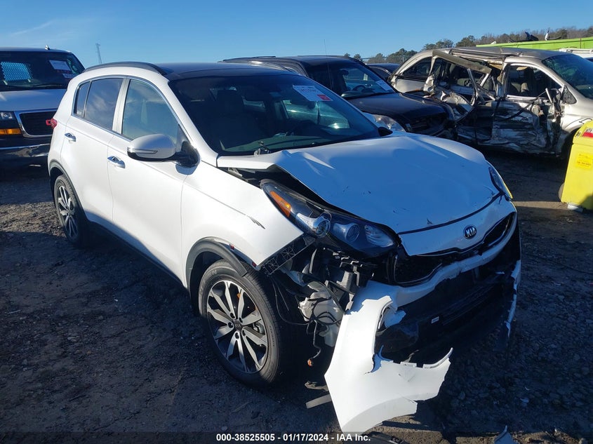 VIN KNDPN3AC4J7396372 2018 KIA SPORTAGE EX
