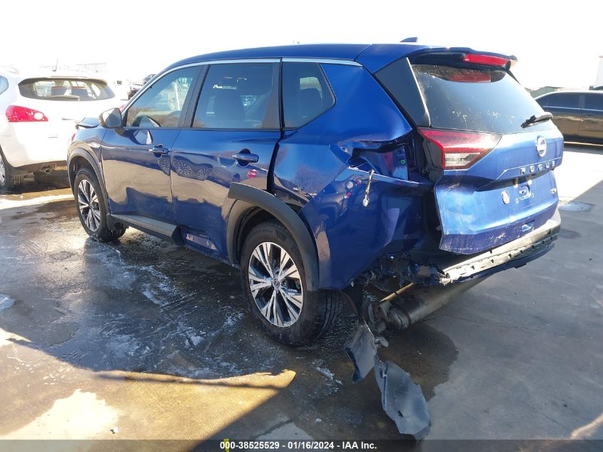 2022 NISSAN ROGUE SV FWD - 5N1BT3BA2NC696188