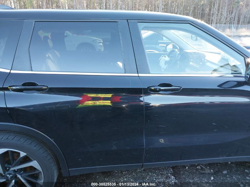 2022 MITSUBISHI OUTLANDER BLACK EDITION S-AWC/SE 2.5 S-AWC/SE LAUNCH EDITION S-AWC - JA4J4UA8XNZ030706