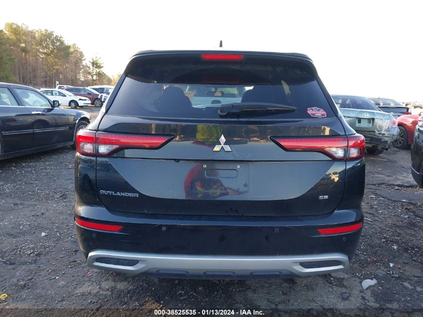 2022 MITSUBISHI OUTLANDER BLACK EDITION S-AWC/SE 2.5 S-AWC/SE LAUNCH EDITION S-AWC - JA4J4UA8XNZ030706