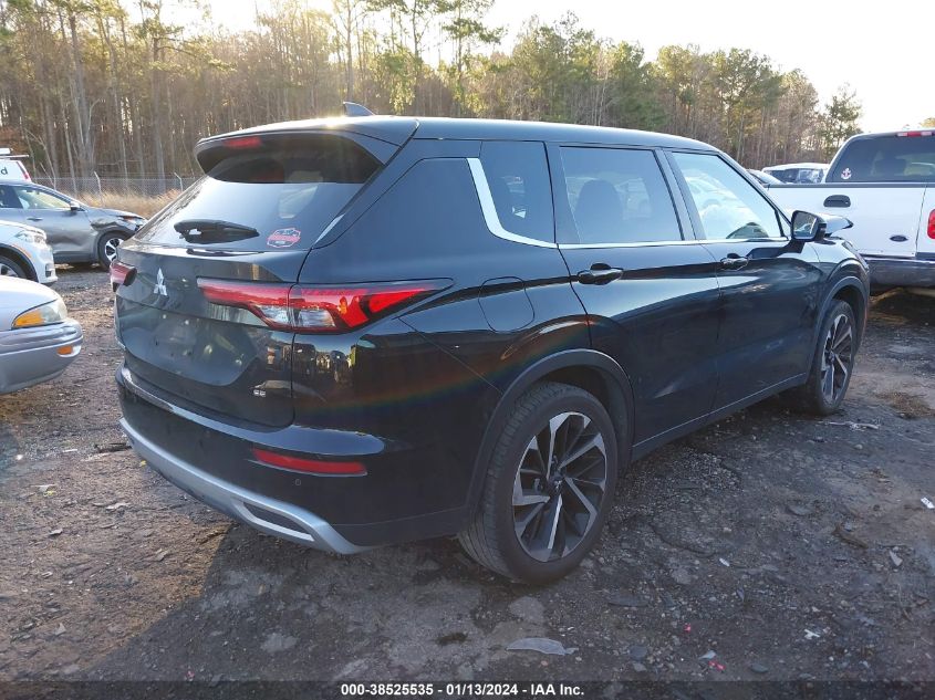 2022 MITSUBISHI OUTLANDER BLACK EDITION S-AWC/SE 2.5 S-AWC/SE LAUNCH EDITION S-AWC - JA4J4UA8XNZ030706