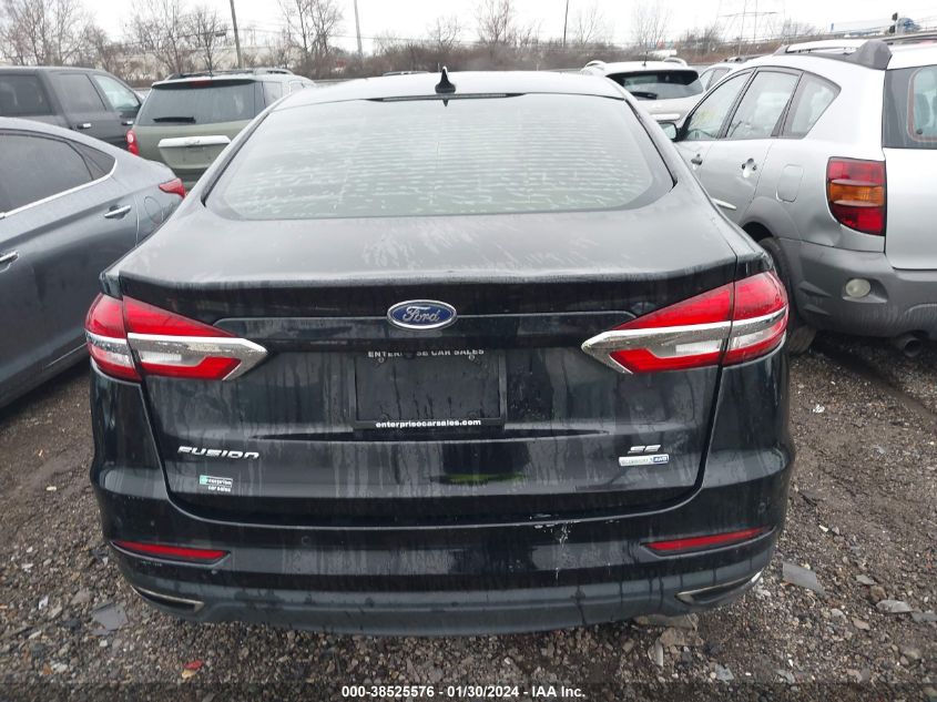 2019 FORD FUSION SE - 3FA6P0T90KR254414