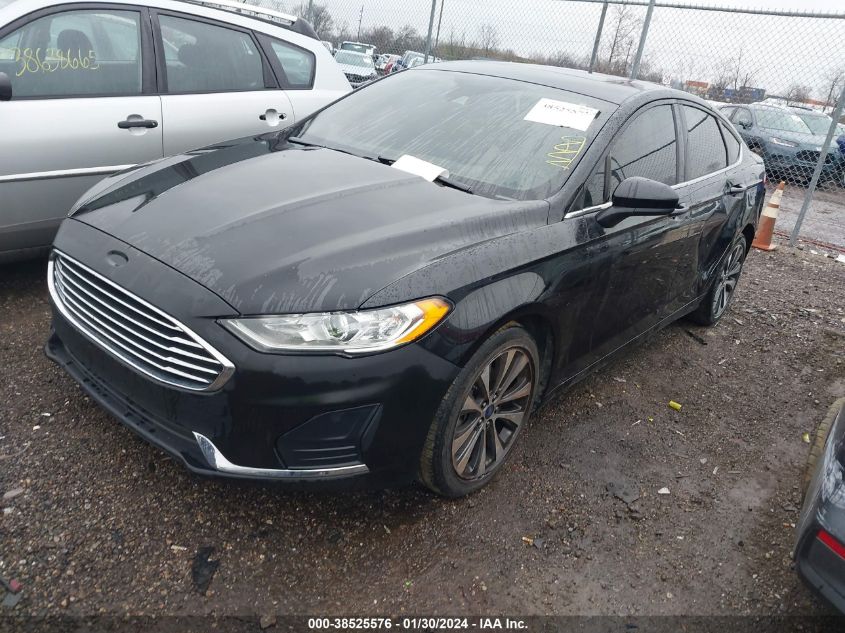 2019 FORD FUSION SE - 3FA6P0T90KR254414