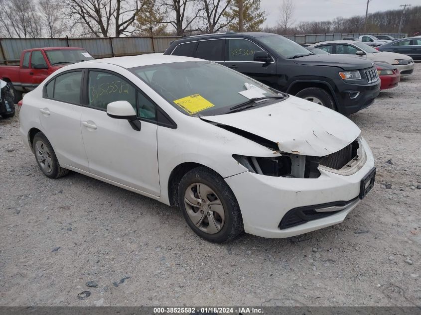 2013 HONDA CIVIC LX - 19XFB2F59DE064053
