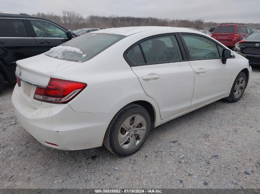 2013 HONDA CIVIC LX - 19XFB2F59DE064053