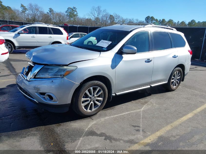 2013 NISSAN PATHFINDER SV - 5N1AR2MN5DC603991