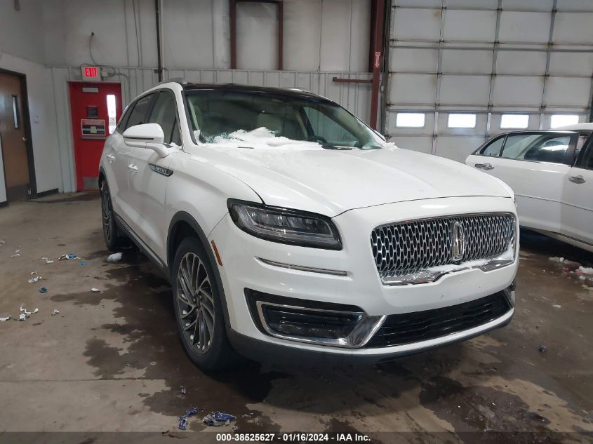 2020 LINCOLN NAUTILUS RESERVE - 2LMPJ8K93LBL08482