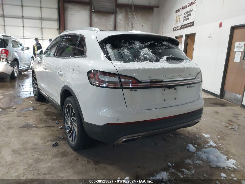 2020 LINCOLN NAUTILUS RESERVE - 2LMPJ8K93LBL08482