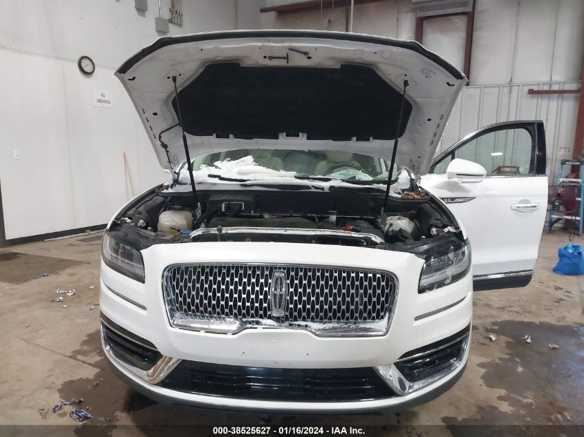 2020 LINCOLN NAUTILUS RESERVE - 2LMPJ8K93LBL08482