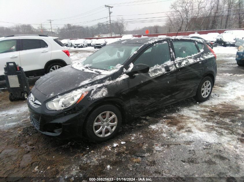 2014 HYUNDAI ACCENT GS - KMHCT5AE2EU193906