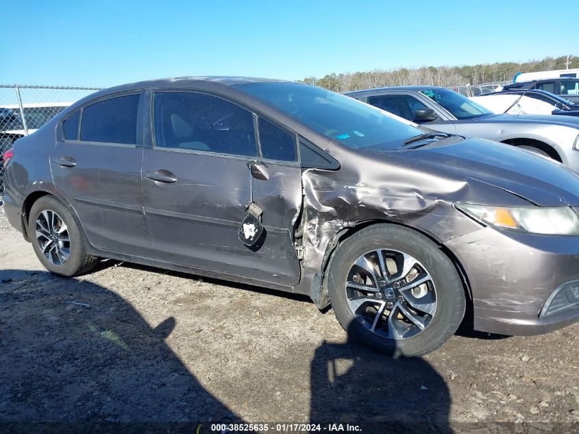 2013 HONDA CIVIC EX - 2HGFB2F82DH527425