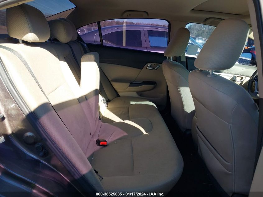 2013 HONDA CIVIC EX - 2HGFB2F82DH527425