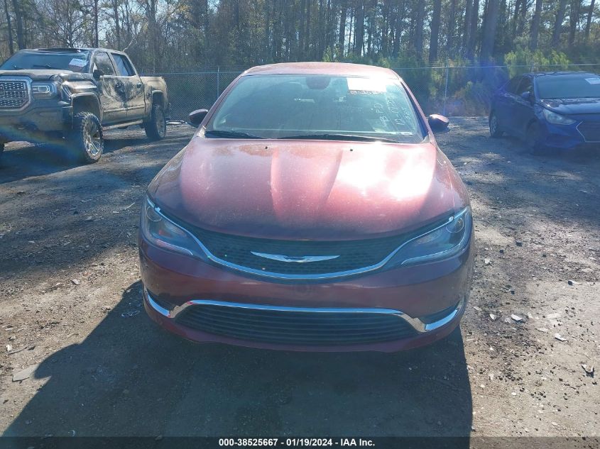2016 CHRYSLER 200 LIMITED - 1C3CCCAB3GN161465