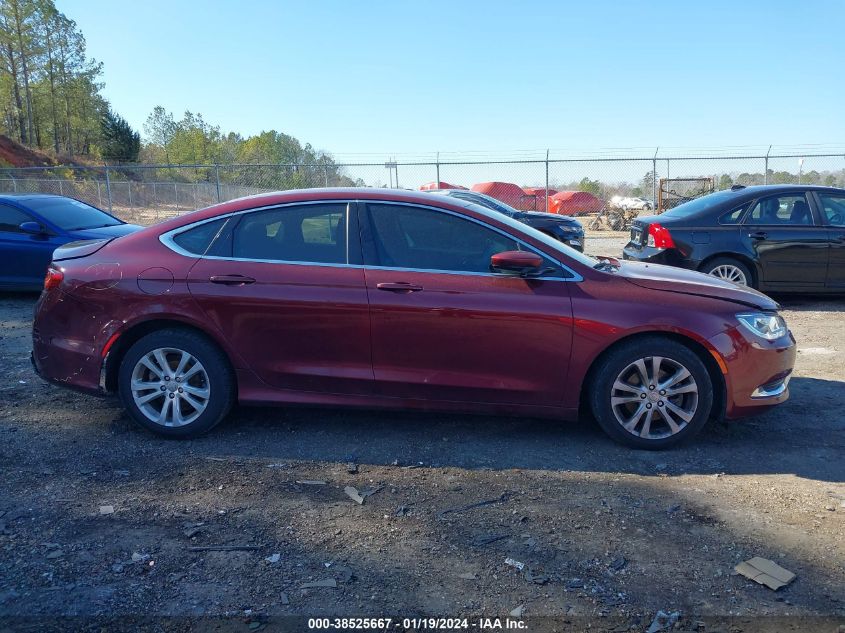 2016 CHRYSLER 200 LIMITED - 1C3CCCAB3GN161465