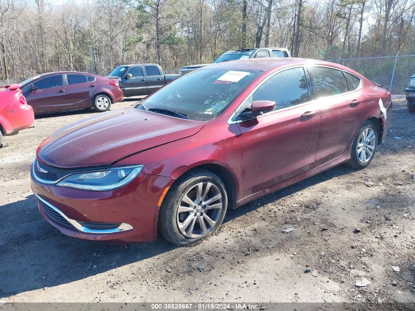 2016 CHRYSLER 200 LIMITED - 1C3CCCAB3GN161465