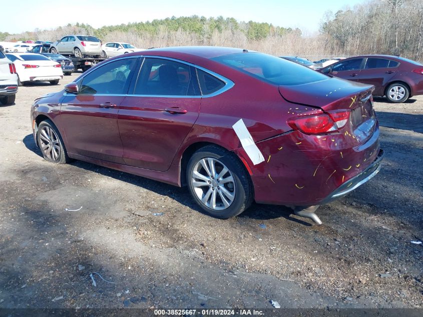 2016 CHRYSLER 200 LIMITED - 1C3CCCAB3GN161465