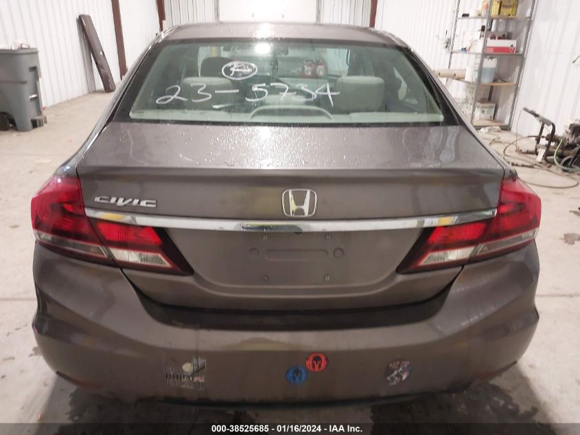 2015 HONDA CIVIC EX - 19XFB2F89FE090780