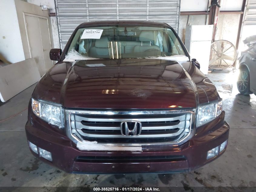 2013 HONDA RIDGELINE RTL - 5FPYK1F54DB007103