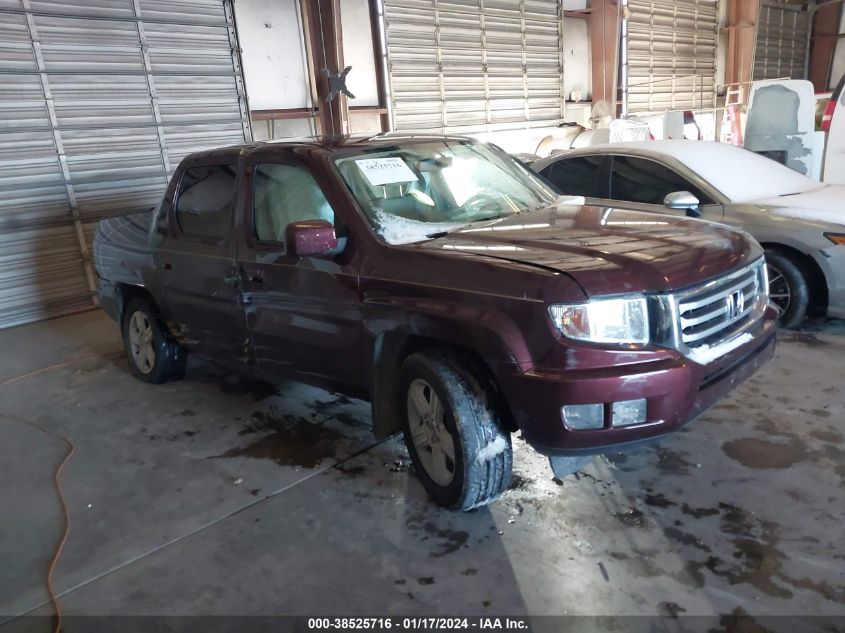 2013 HONDA RIDGELINE RTL - 5FPYK1F54DB007103