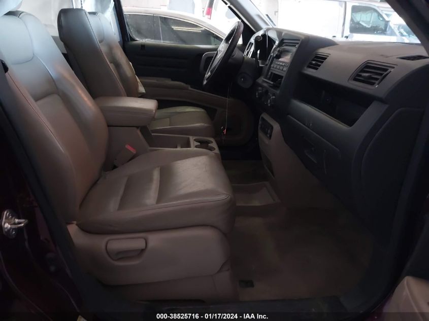 2013 HONDA RIDGELINE RTL - 5FPYK1F54DB007103