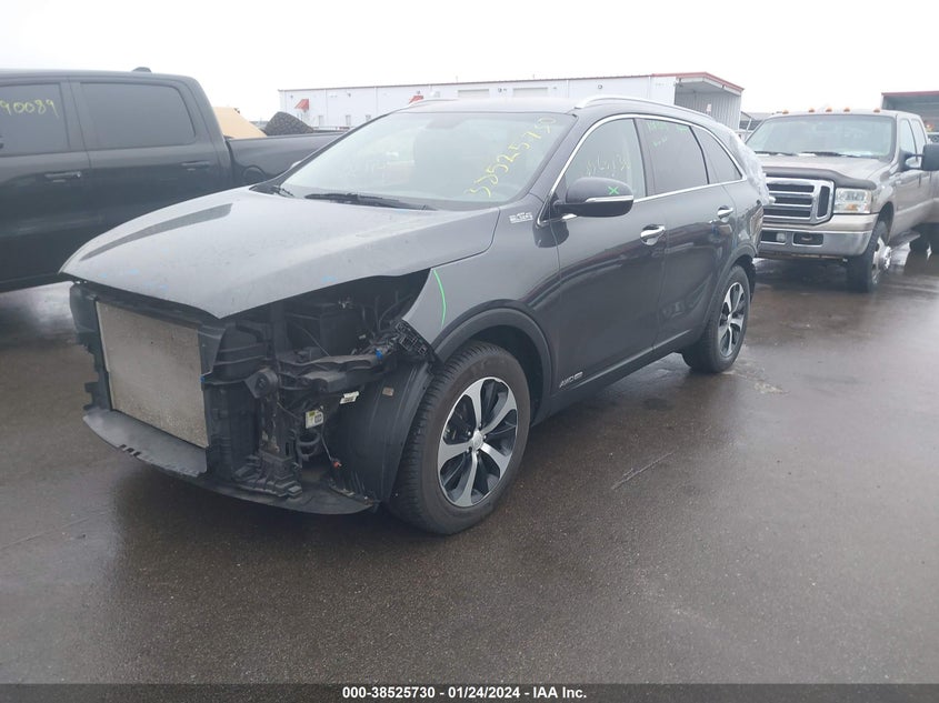 VIN 5XYPHDA55HG233306 2017 KIA SORENTO EX