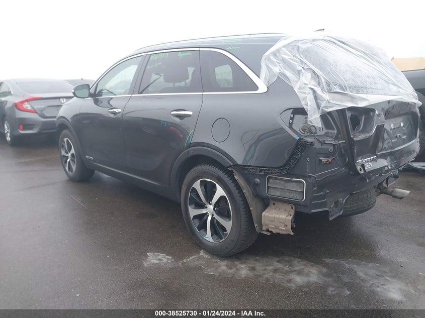 VIN 5XYPHDA55HG233306 2017 KIA SORENTO EX