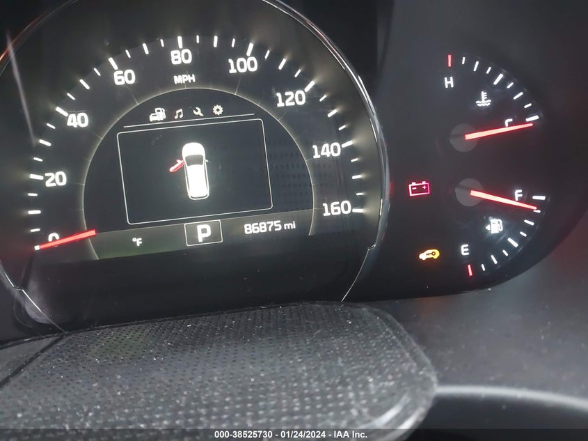 VIN 5XYPHDA55HG233306 2017 KIA SORENTO EX