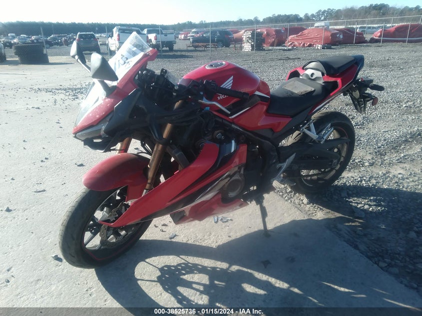 VIN MLHPC625XN5300167 2022 HONDA CBR500 RA