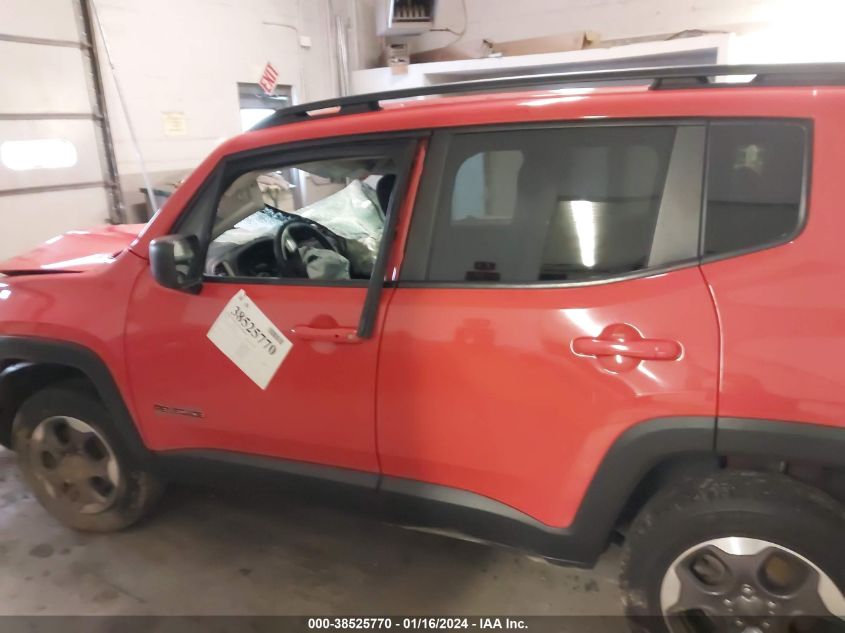 2016 JEEP RENEGADE SPORT - ZACCJBAT6GPD93182