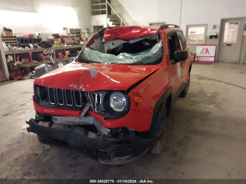 2016 JEEP RENEGADE SPORT - ZACCJBAT6GPD93182