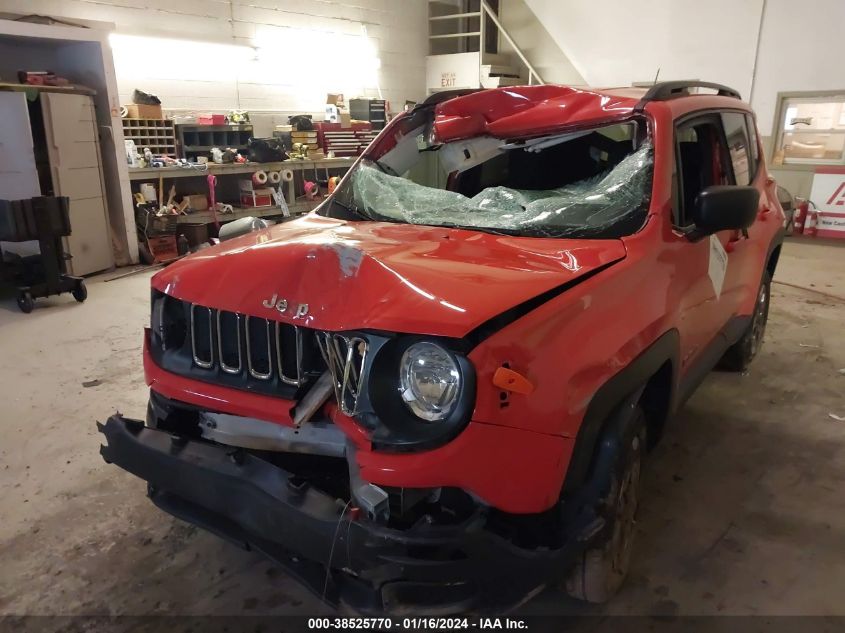 2016 JEEP RENEGADE SPORT - ZACCJBAT6GPD93182