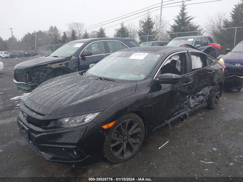 VIN 19XFC2F86LE214397 2020 HONDA CIVIC SPORT