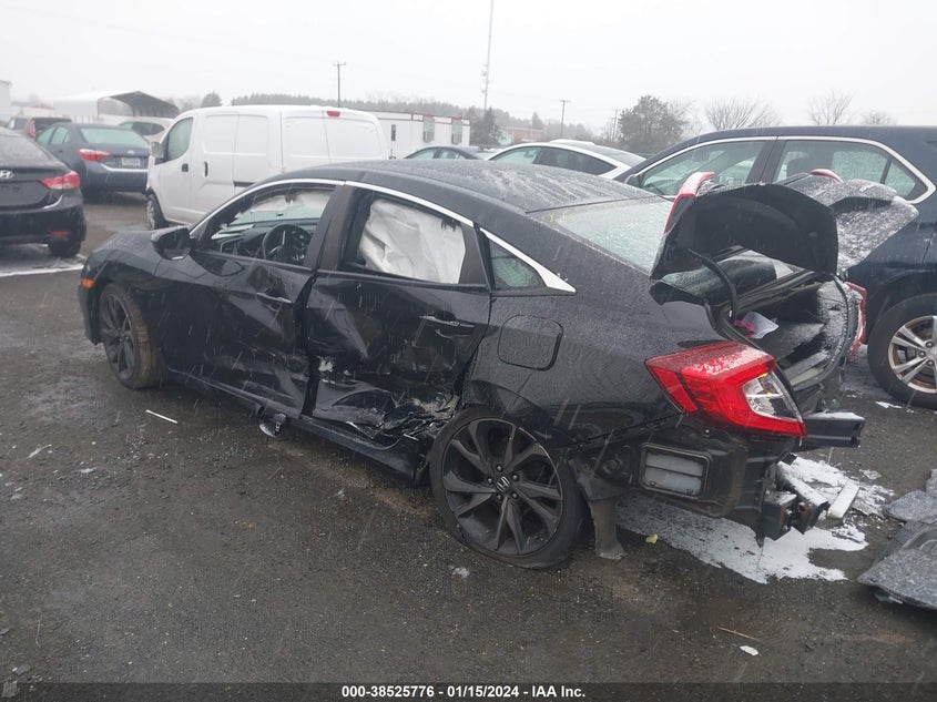 VIN 19XFC2F86LE214397 2020 HONDA CIVIC SPORT