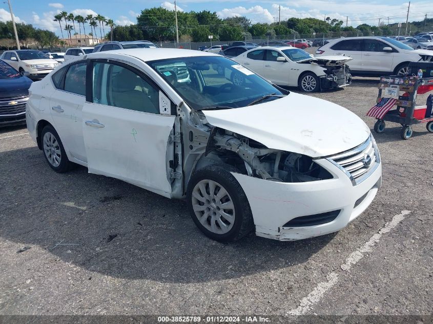 2015 NISSAN SENTRA S - 3N1AB7AP0FY235261