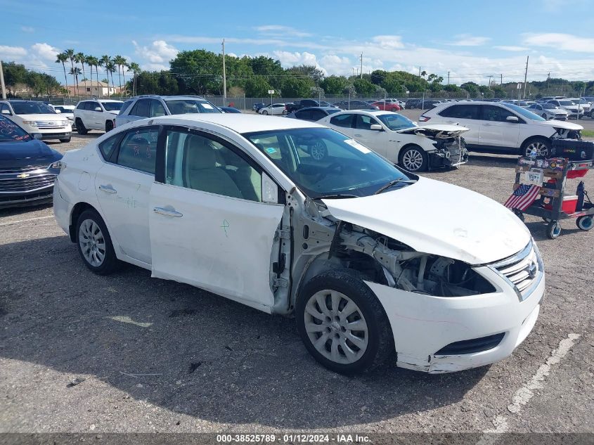 2015 NISSAN SENTRA S - 3N1AB7AP0FY235261