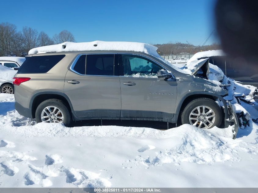 2018 CHEVROLET TRAVERSE LT - 1GNERGKW6JJ177791