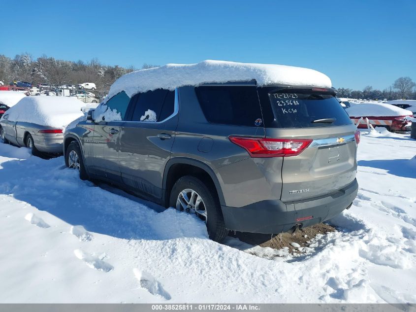 2018 CHEVROLET TRAVERSE LT - 1GNERGKW6JJ177791