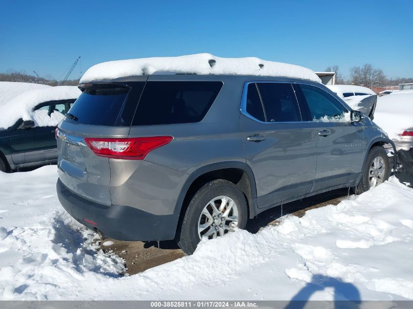 2018 CHEVROLET TRAVERSE LT - 1GNERGKW6JJ177791