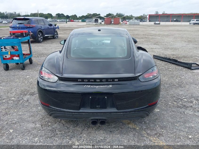 2021 PORSCHE 718 CAYMAN S - WP0AB2A87MK275017