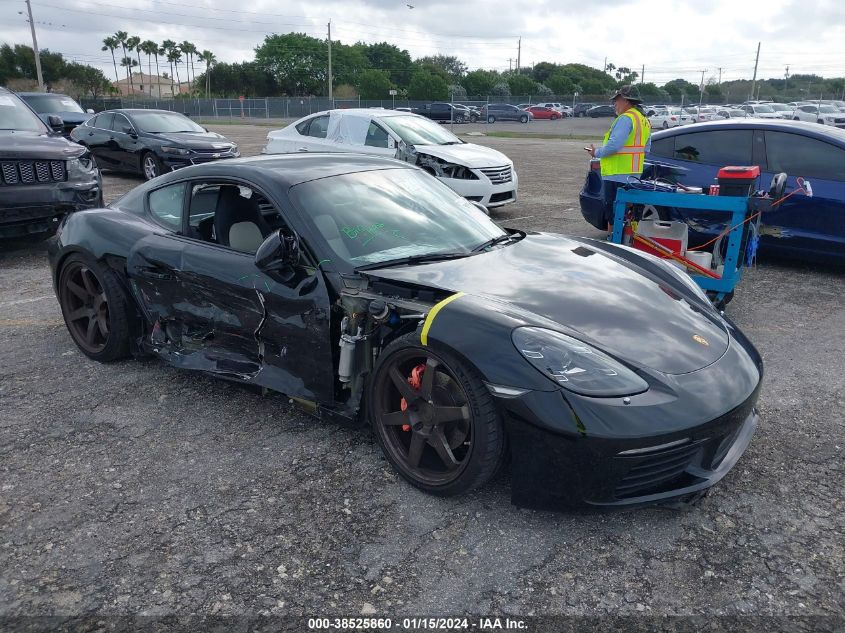 2021 PORSCHE 718 CAYMAN S - WP0AB2A87MK275017