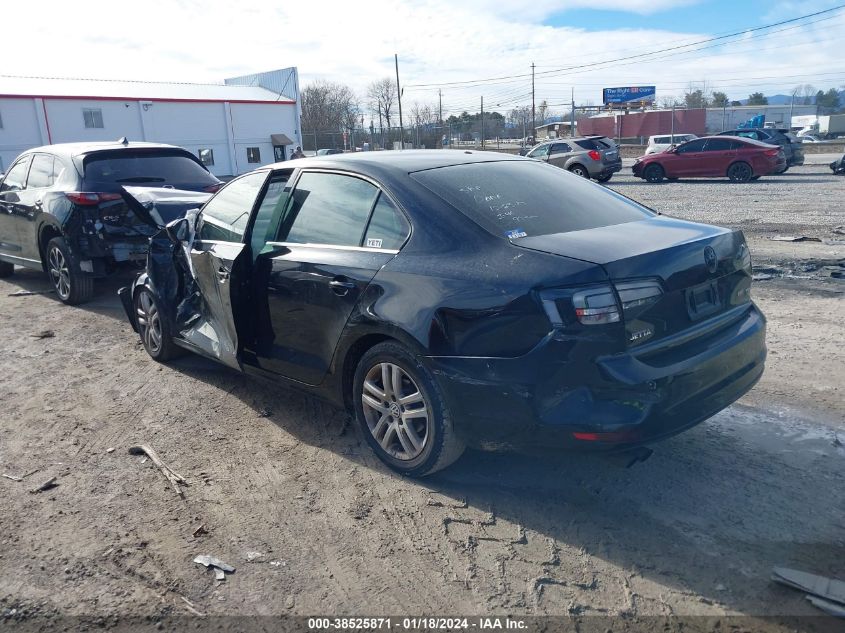 2017 VOLKSWAGEN JETTA S - 3VW2B7AJ5HM206553