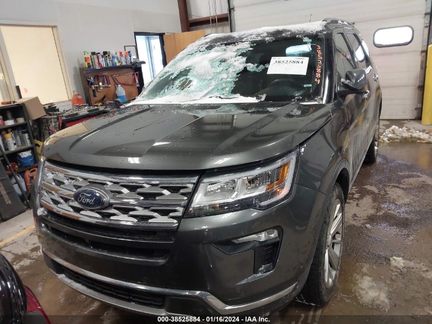 2018 FORD EXPLORER LIMITED - 1FM5K8FH7JGC12779
