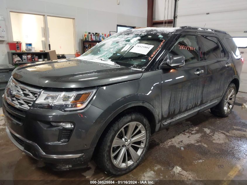 2018 FORD EXPLORER LIMITED - 1FM5K8FH7JGC12779