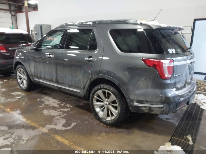 2018 FORD EXPLORER LIMITED - 1FM5K8FH7JGC12779