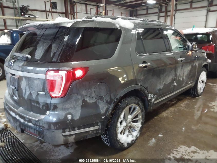 2018 FORD EXPLORER LIMITED - 1FM5K8FH7JGC12779