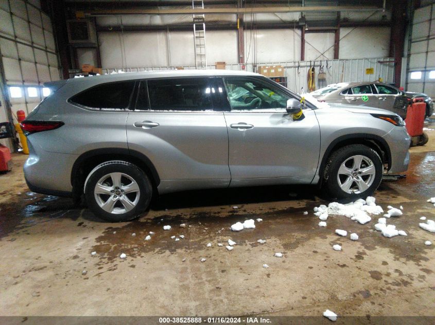 2022 TOYOTA HIGHLANDER LE - 5TDBZRBH0NS185628
