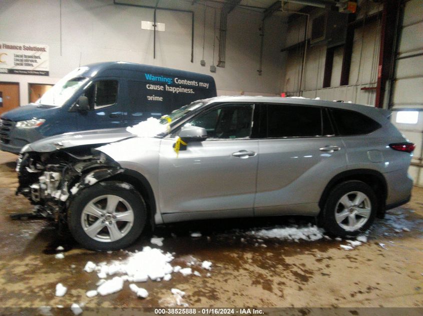 2022 TOYOTA HIGHLANDER LE - 5TDBZRBH0NS185628